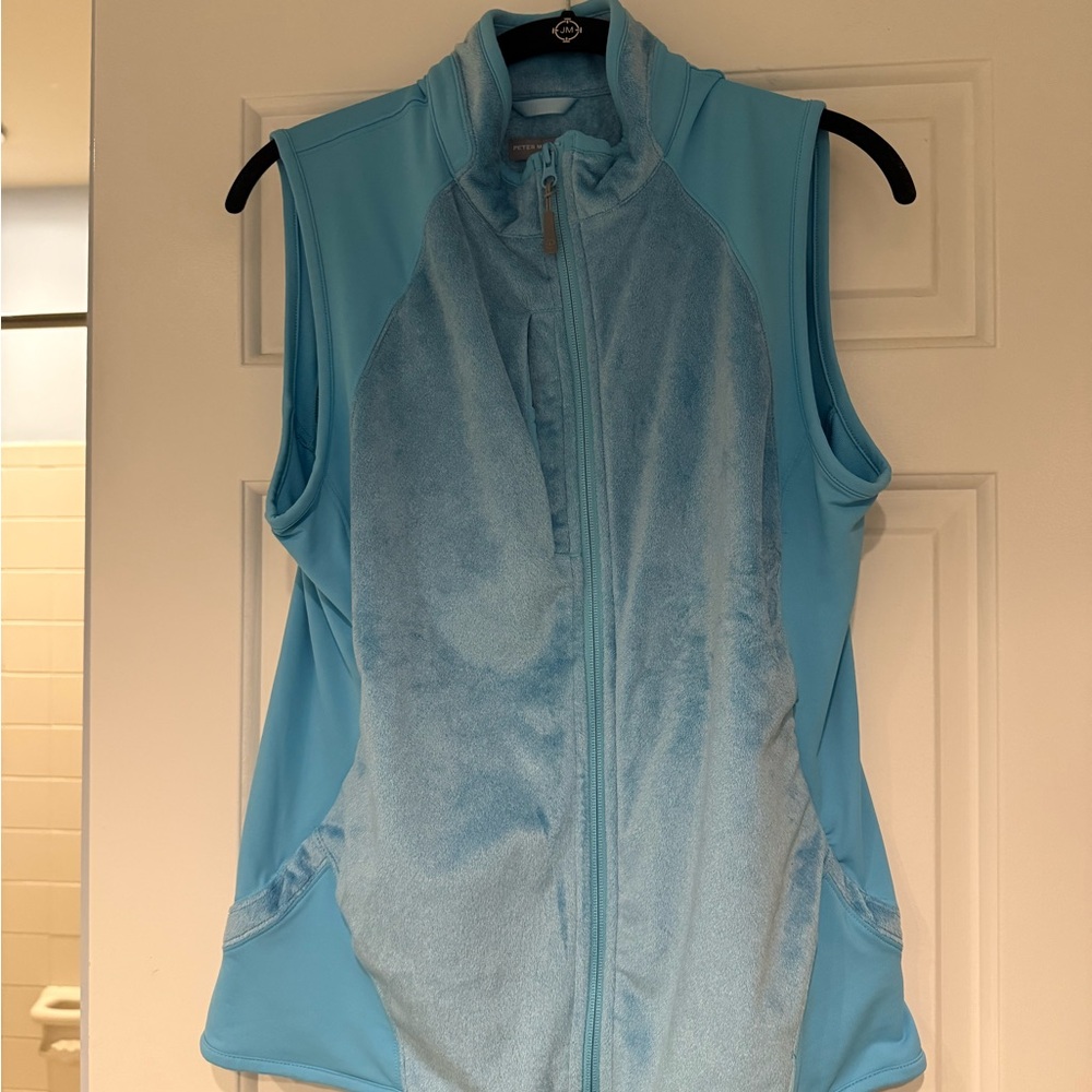 Peter Millar Light Blue Fleece Jacket